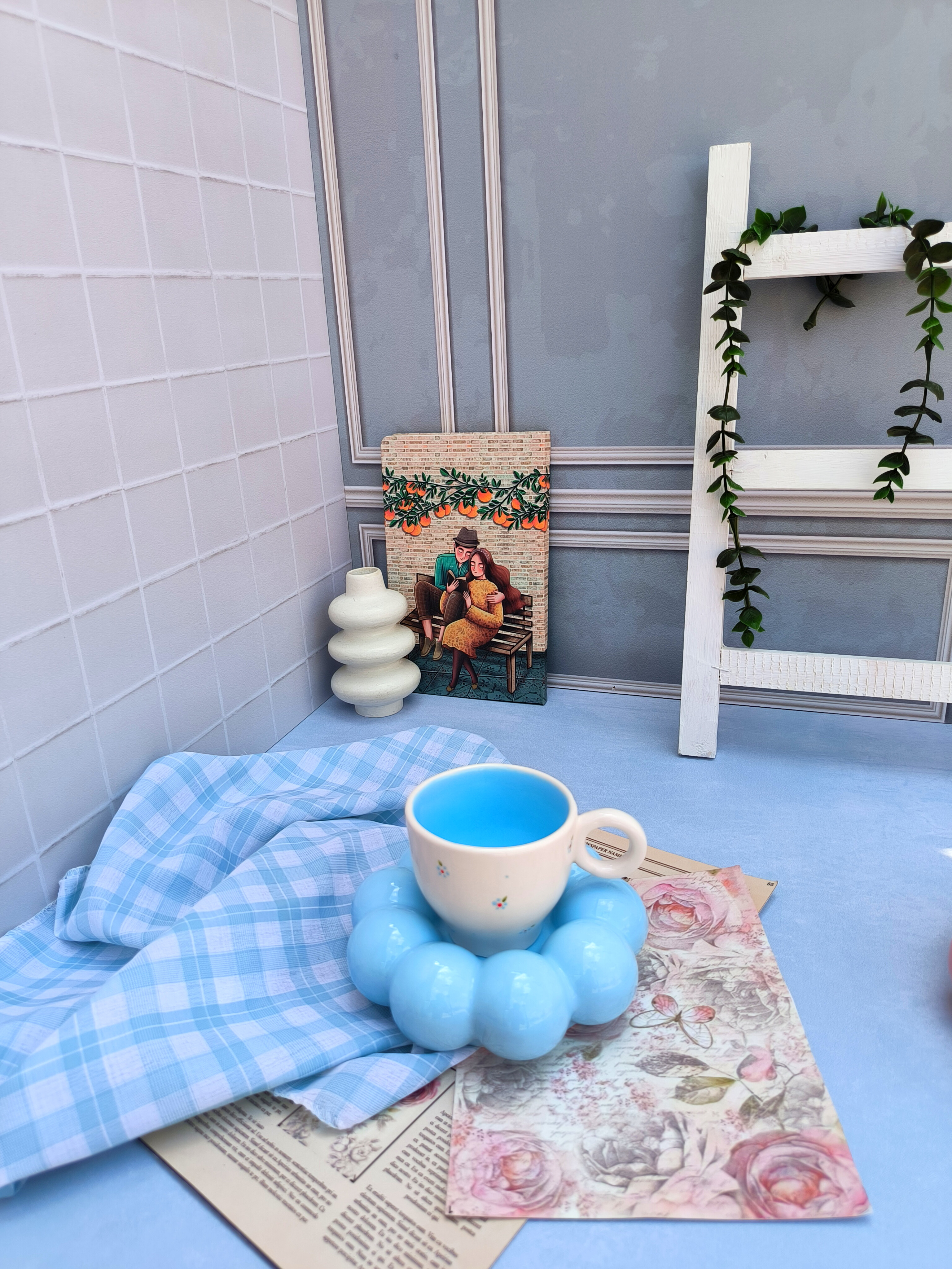 ست چای خوری سرامیکی  مدل مرواریدی